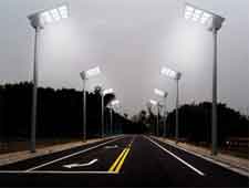 Led street & parking lot lighting fixtures