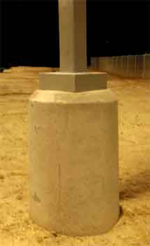 Cement Pole Light Fixture Design & Sales